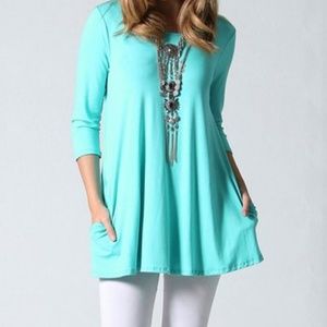 NWT tunic with pockets